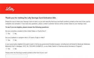 Eli Lilly coupons